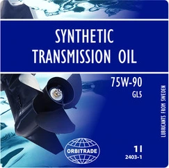 Orbitrade Gearcase alyva sintetinė 75w90.5L