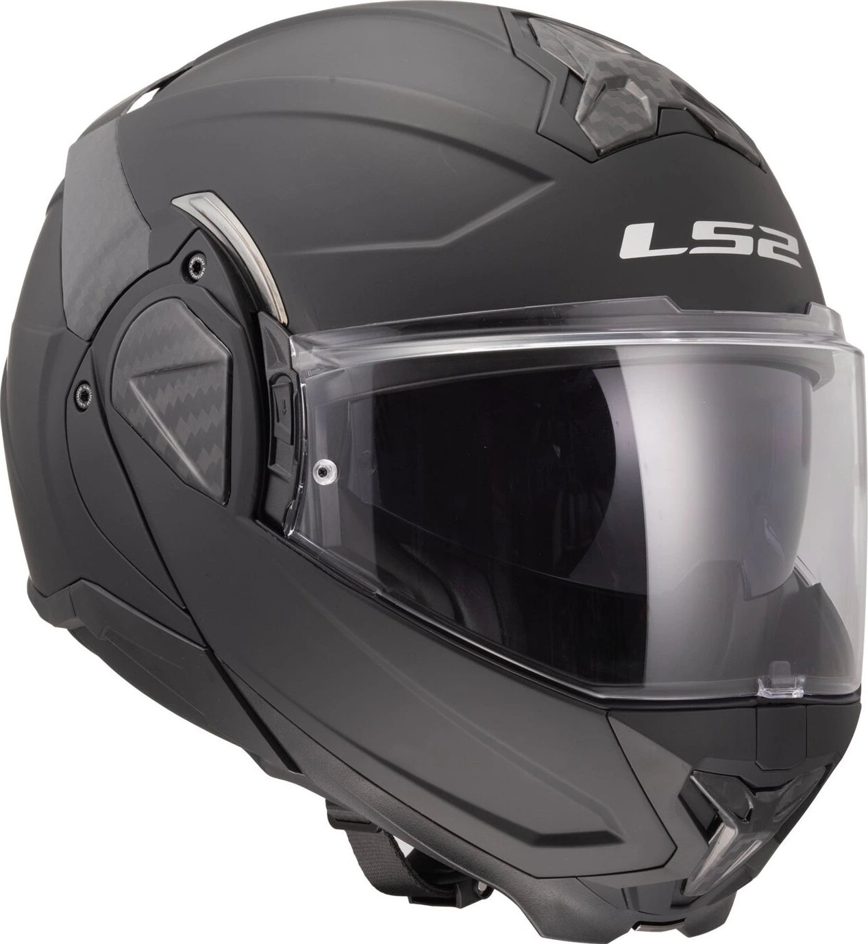 LS2 Advant II Solid helmet, Black, S, matt