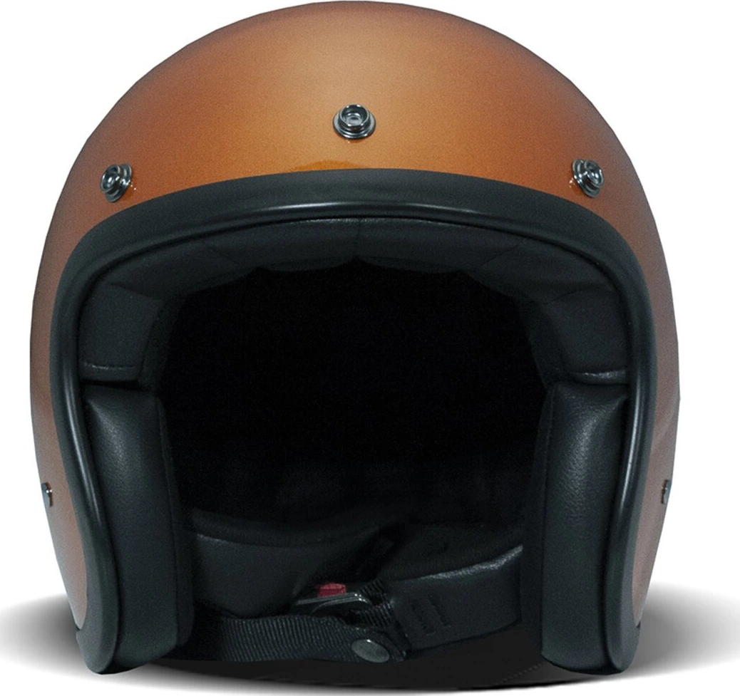 DMD Retro helmet Gloss Rame, Orange, L, Metallic