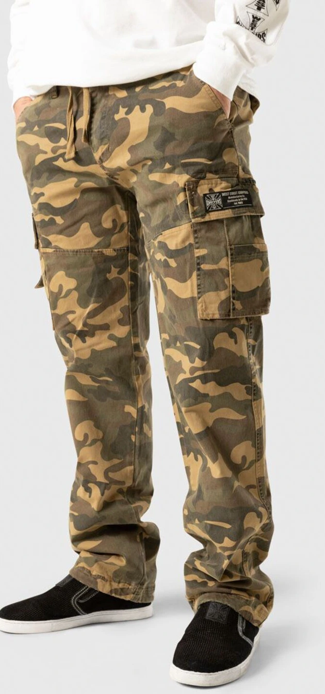 WCC M-65 cargo pants, camouflage Multi-color