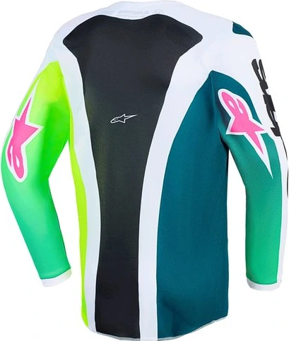 Alpinestars Jersey Youth Fluid Portl Green/White/Black, M
