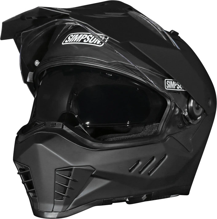 SIMPSON Helmet Xcursion matt black, S