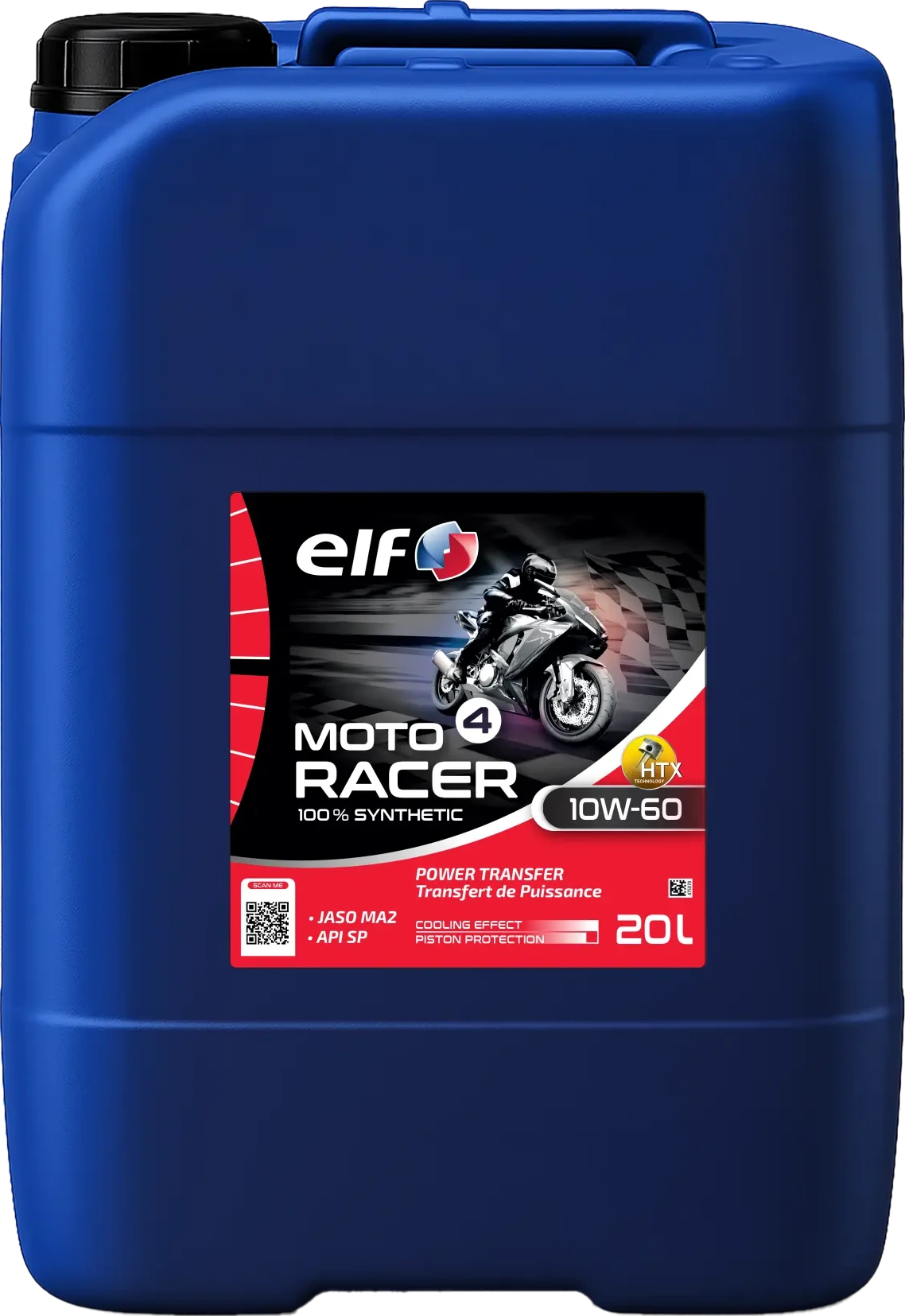 Õli MOTO 4 RACER 10W-60 SYN 20L