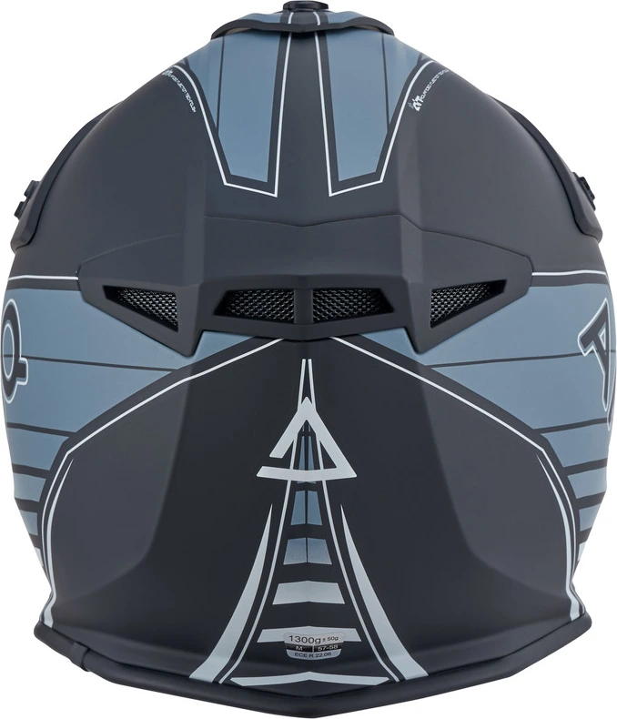 AMOQ Meteor V2 Helmet Axis Black/Grey, XS