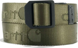 Carhartt Nylon Webbing Ladder Lock Belt Army Green