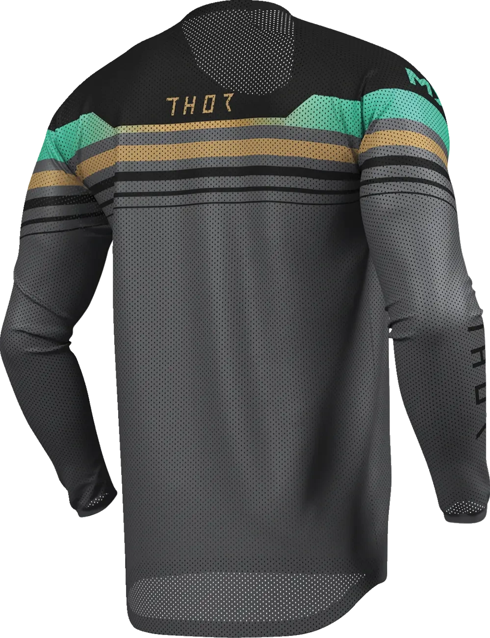 JERSEY LAUNCHMODE-VENT RAPTOR BLK/CH M