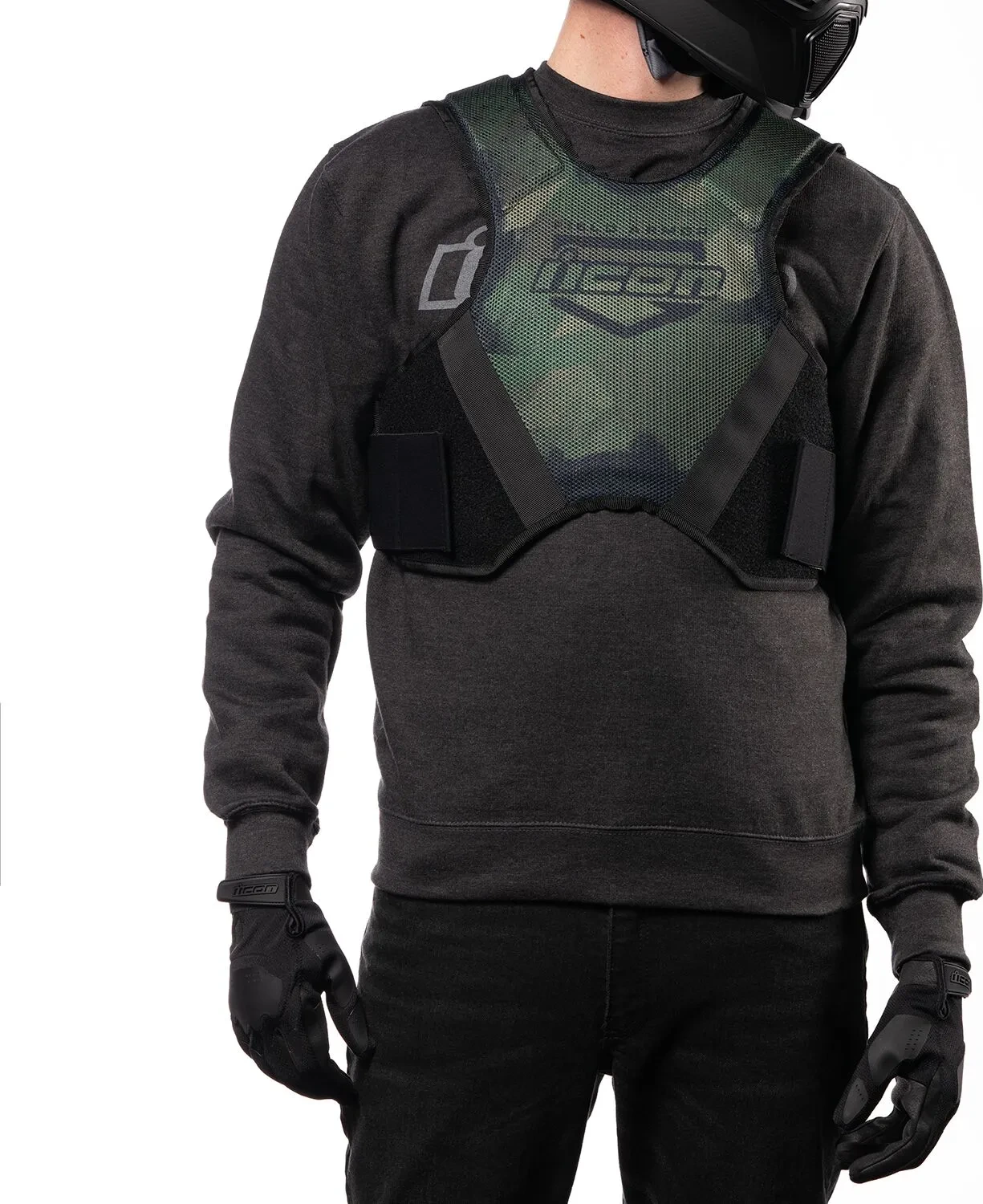 VEST FIELD ARMOR SOFTCORE GREEN CAMO SM