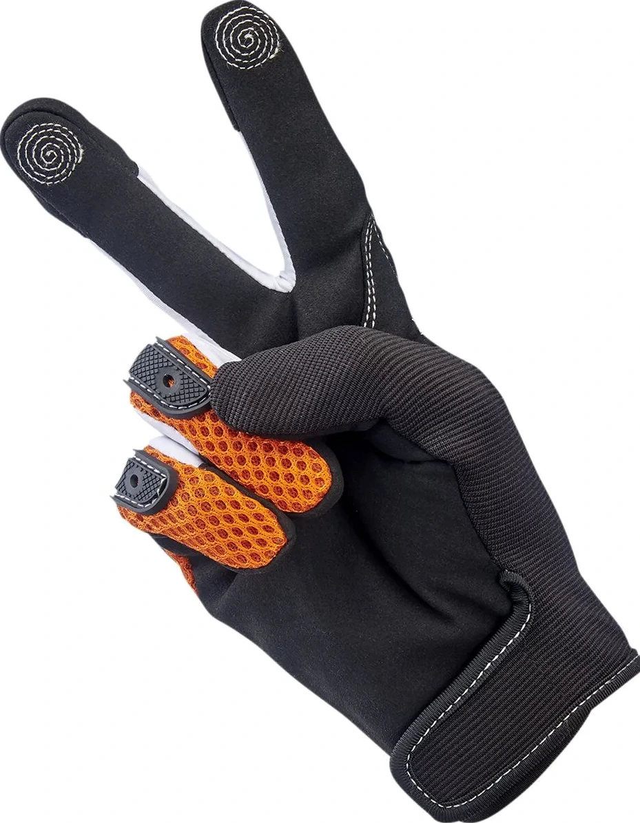 GLOVES ANZA ORG/BLK XS