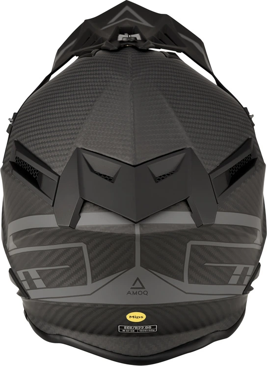 AMOQ Friction MIPS Carbon Helmet Black/Grey, XS