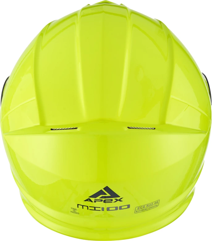 APEX Helmet MT300 Solid fluo yellow S
