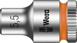 Wera Zyklop 1/4" socket - Metric 5.5