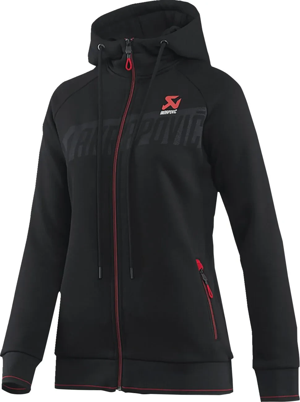 ZIP HOODIE BLACK WMN S