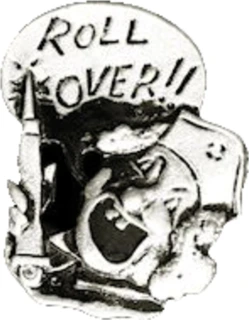 Nurse roll over biker pin