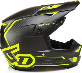 6D Helmet ATR-3 Nova Matte Yellow, L FIM