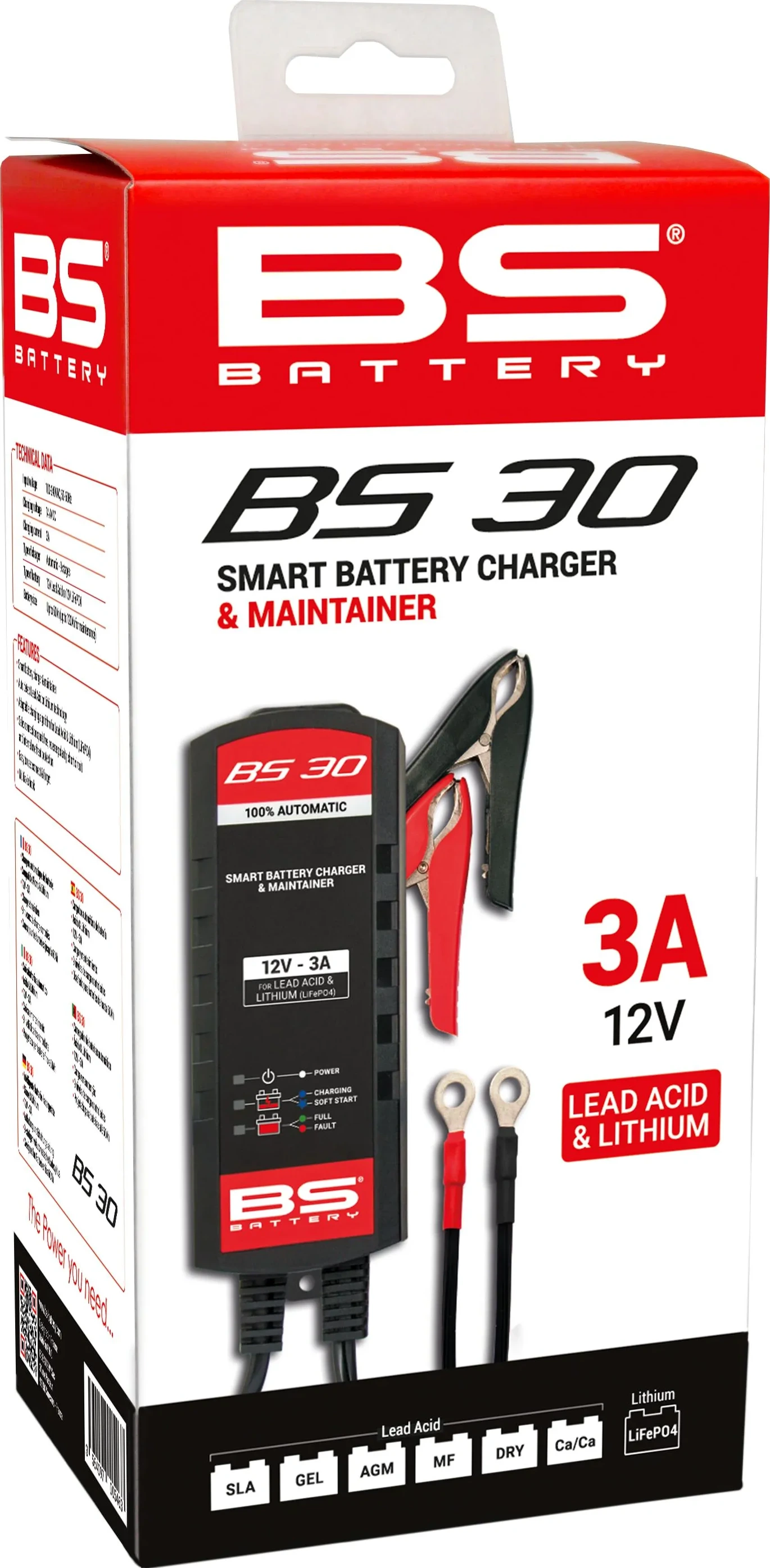 Зарядное устройство BS30 12V 3A