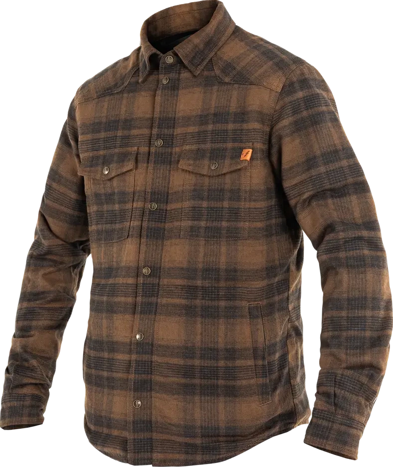 MOTOSHIRT WOODY BROWN 5XL