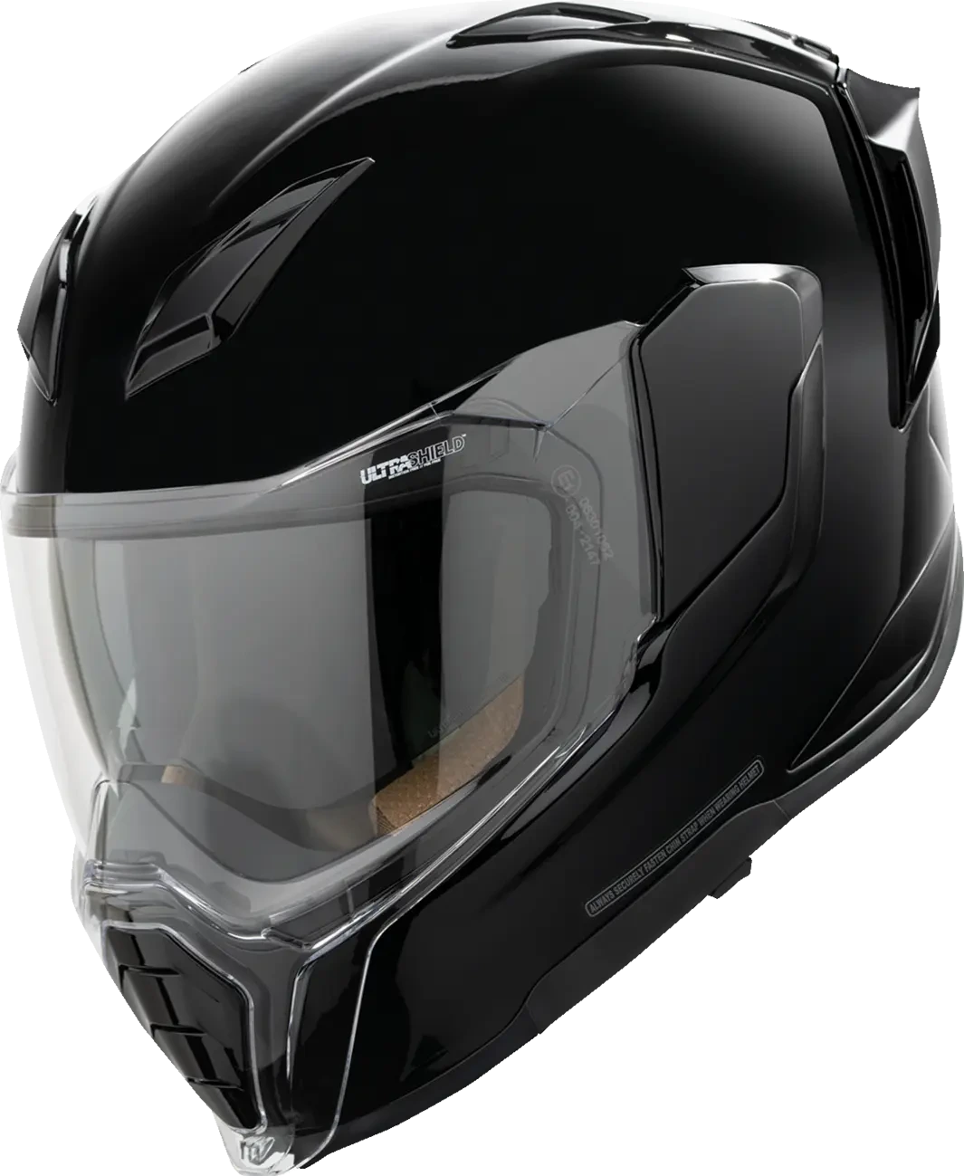 HELMET ULTRAFLITE GLOSS BLACK XS