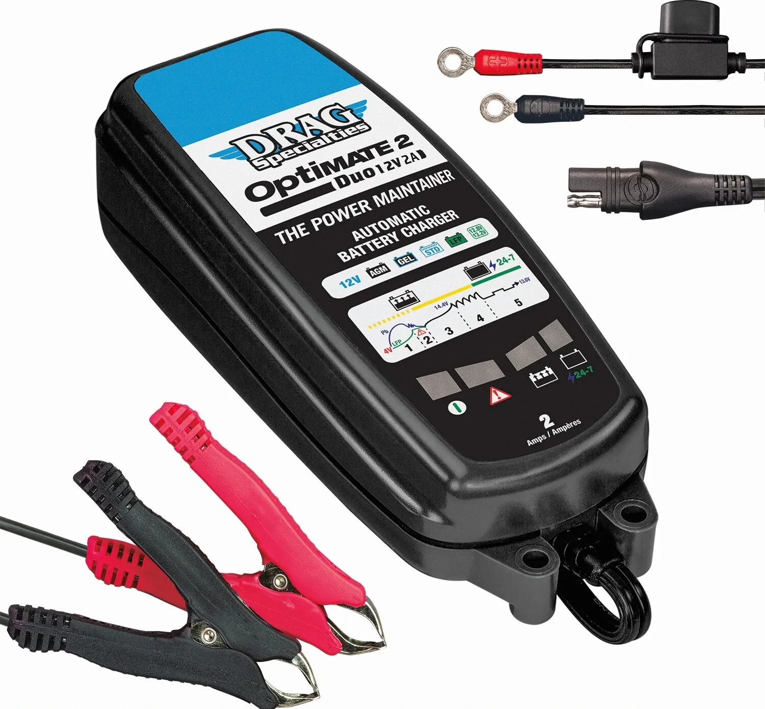CHARGER EU OPTIMATE 2 DUO DRAG
