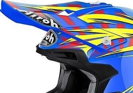 Airoh Terminator 2.1 Peak lighting blue gloss