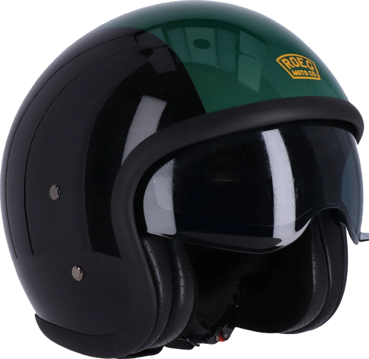 Roeg Sundown helmet, green, Black, XS, Gloss