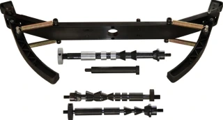 Wheel balancer adapter for motorcycles M36 / M40 with 3 shafts
