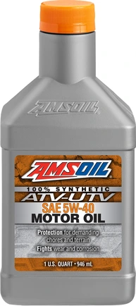 Amsoil 5W-40 Синтетическое моторное масло для ATV/UTV 946мл