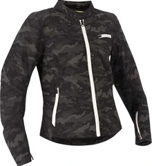 Lindstrands Textile jacket Fryken Women Black/reflecting pattern