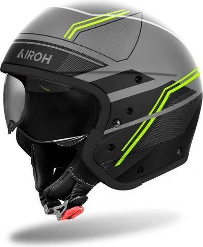 Airoh Helmet J 110 Slim Yellow Matt, S