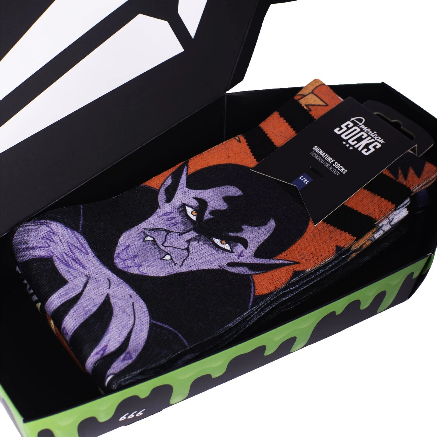 American Socks Coffin gift box, Multi-color, 42-46