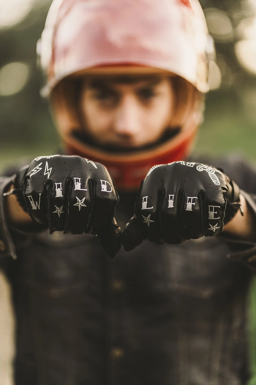 By City Second Skin gloves, tattoo Black, Black, 2XL