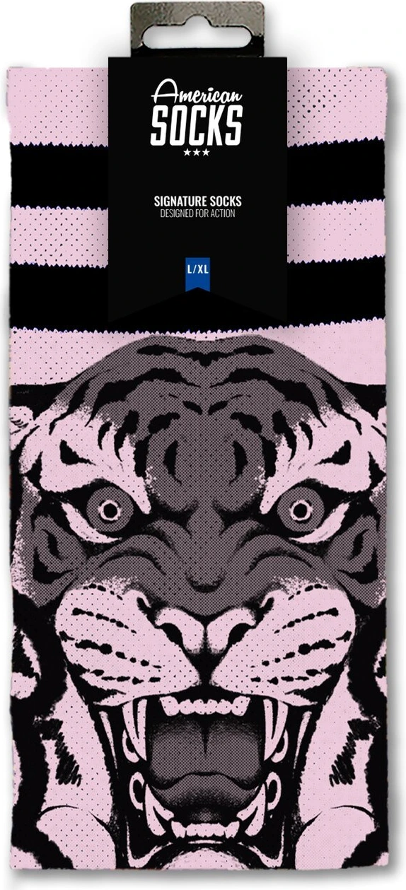 American Socks Khan Signature socks, Pink, S/M