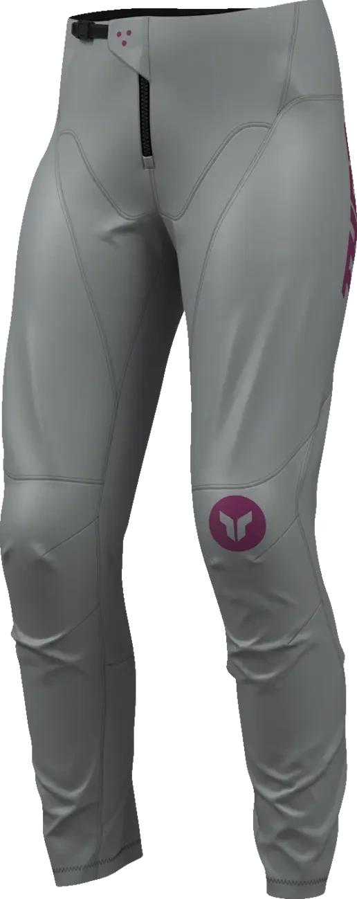 PANT WMN RIDEMODE MENACE PURP/GY 00/0