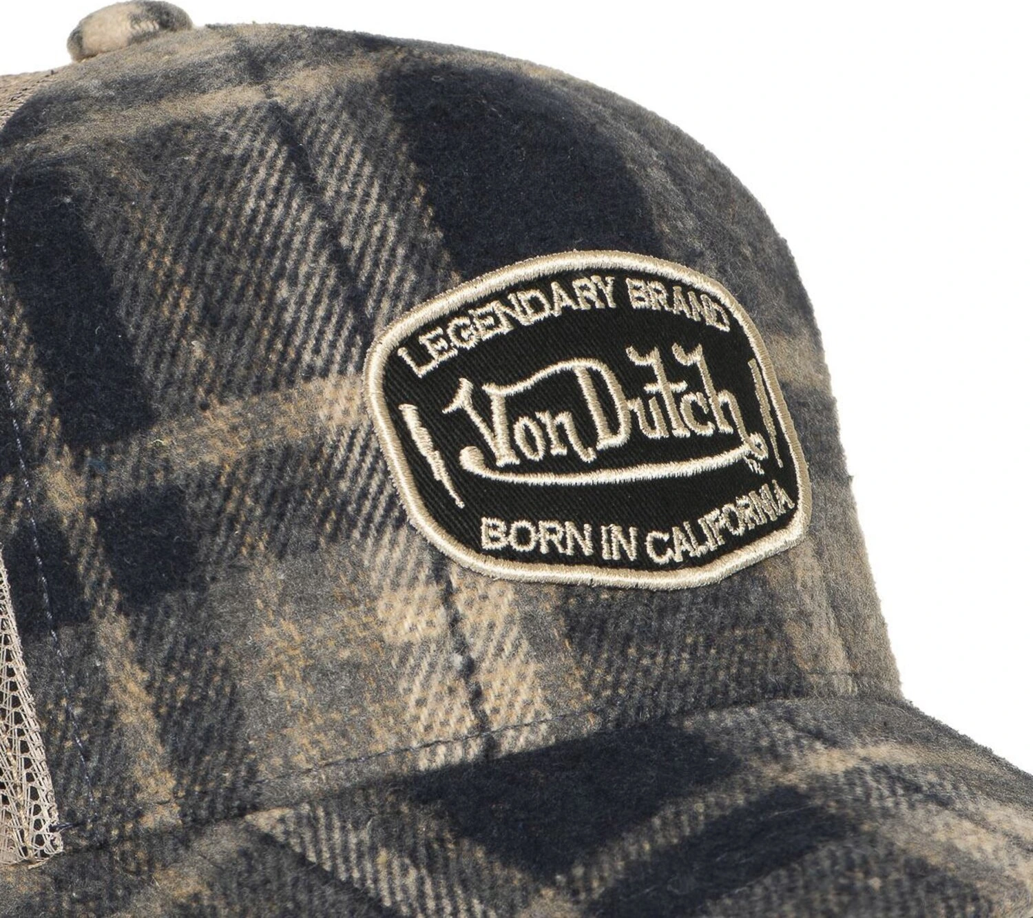 Von Dutch Carreaux cap