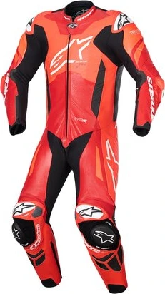 Alpinestars Leather suite 1-pcs GP Plus v4 Sprint Red Fluo, 48