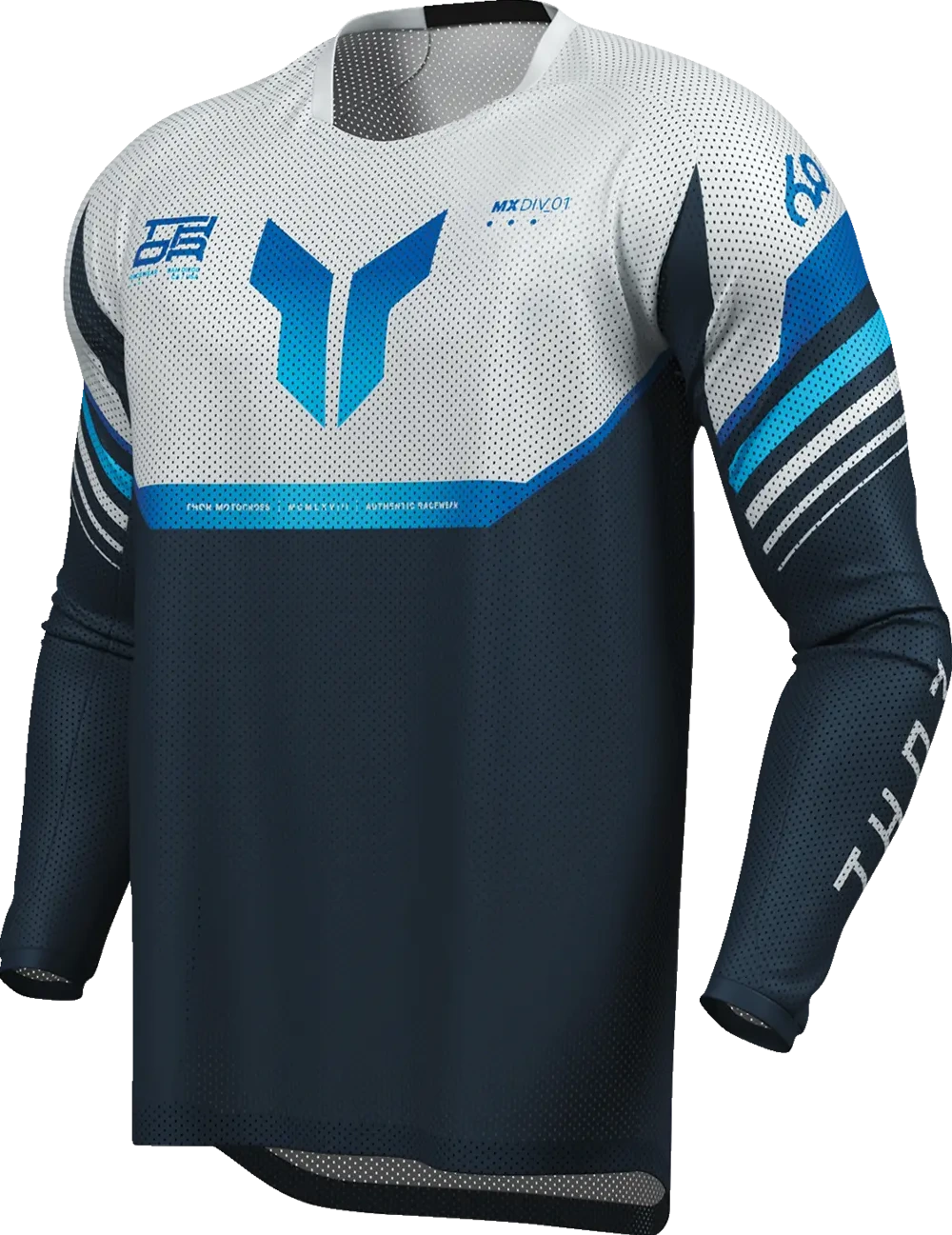JERSEY LAUNCHMODE-VENT RAPTOR MID/GY L