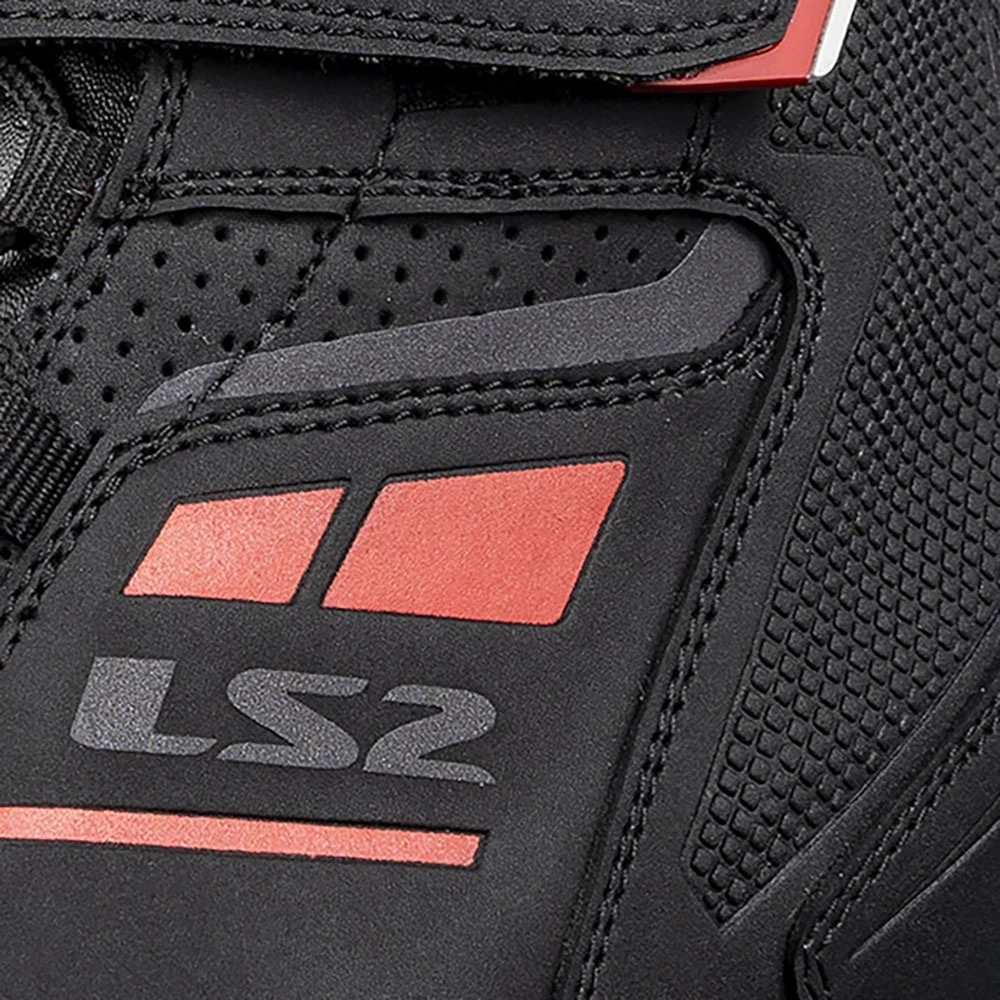 LS2 Garra Lady Boots - Black Red, 41