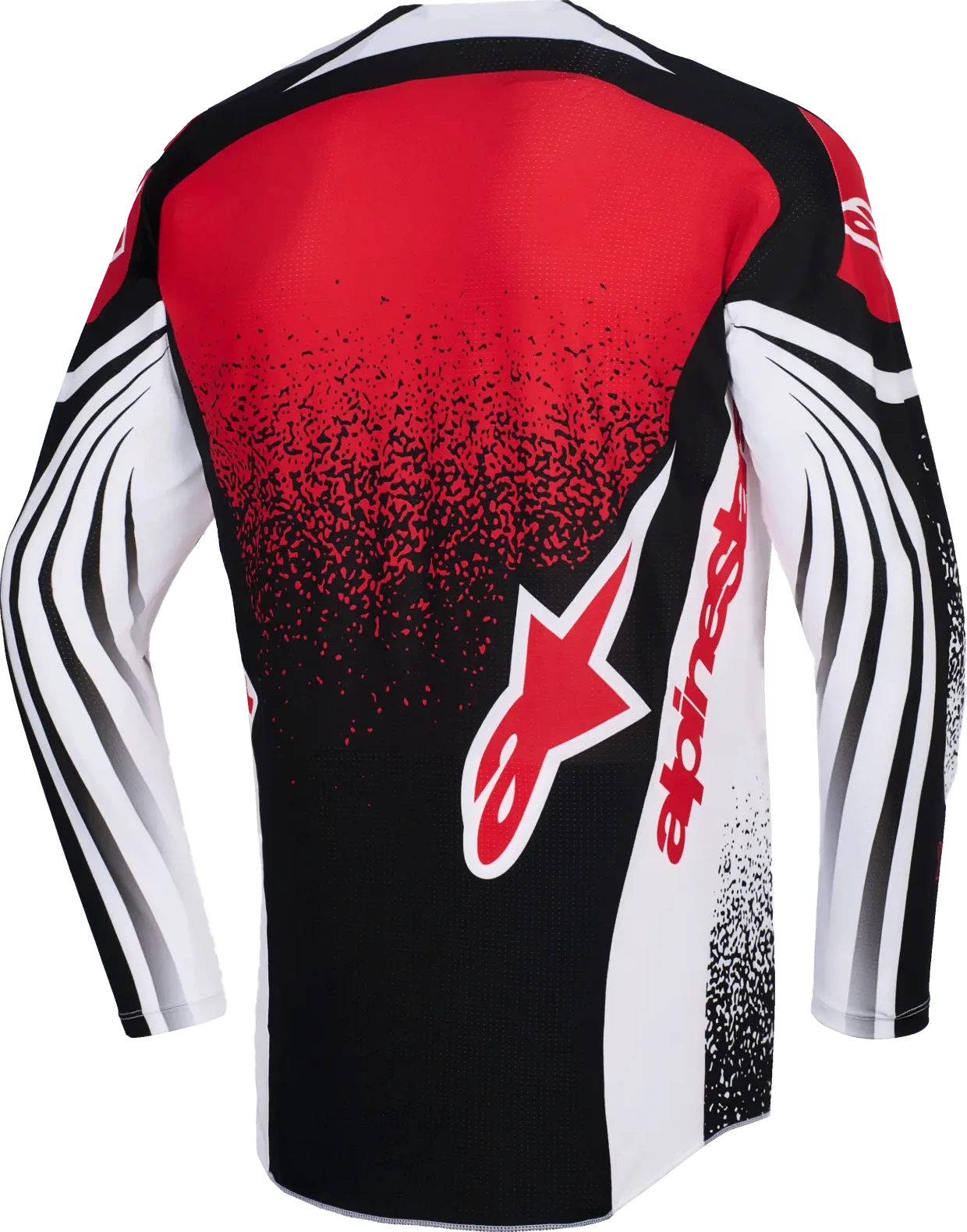 JERSEY TECHSTAR NOMUR BLK/WH/RED S
