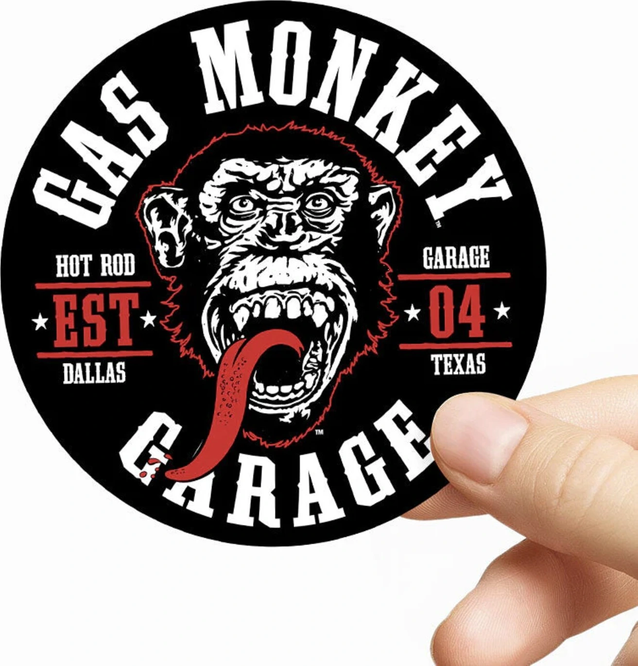GMG Round Seal Sticker
