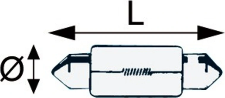 Festoon 24V 5W