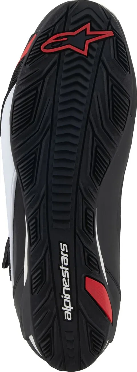 SHOES FASTER-4 BK/WH/DK RD 7