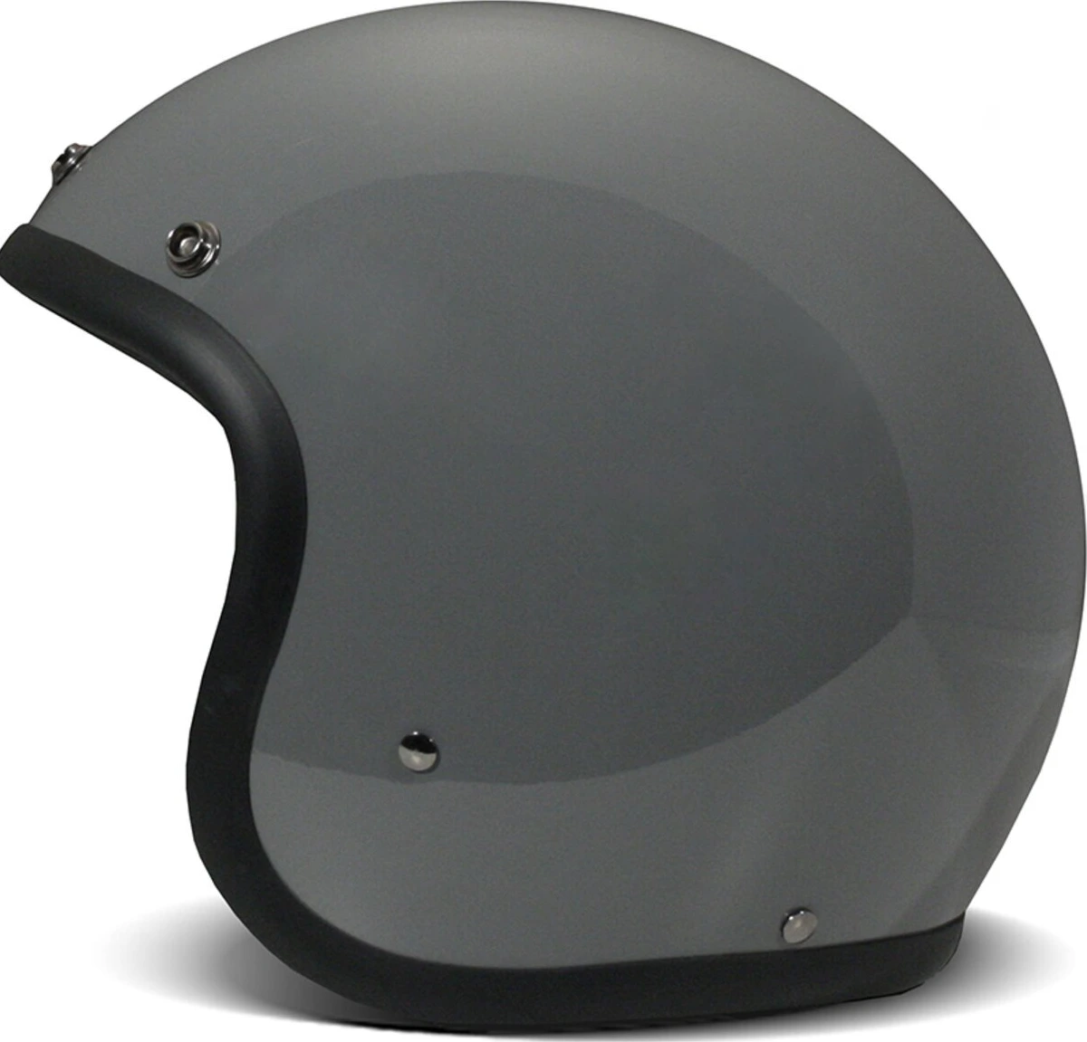DMD Retro helmet, crayon Gray, grey, XS, Gloss