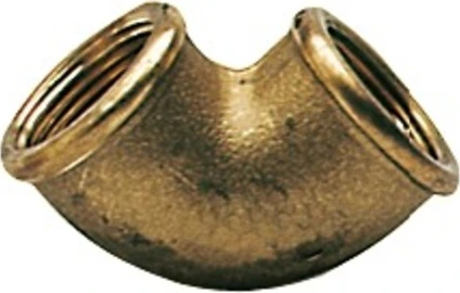 Žalvarinė alkūnė 90° vidinis/vidinis sriegis 1" 1/4