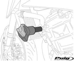 Puig Crash Pads R19 Bmw S1000R 21'