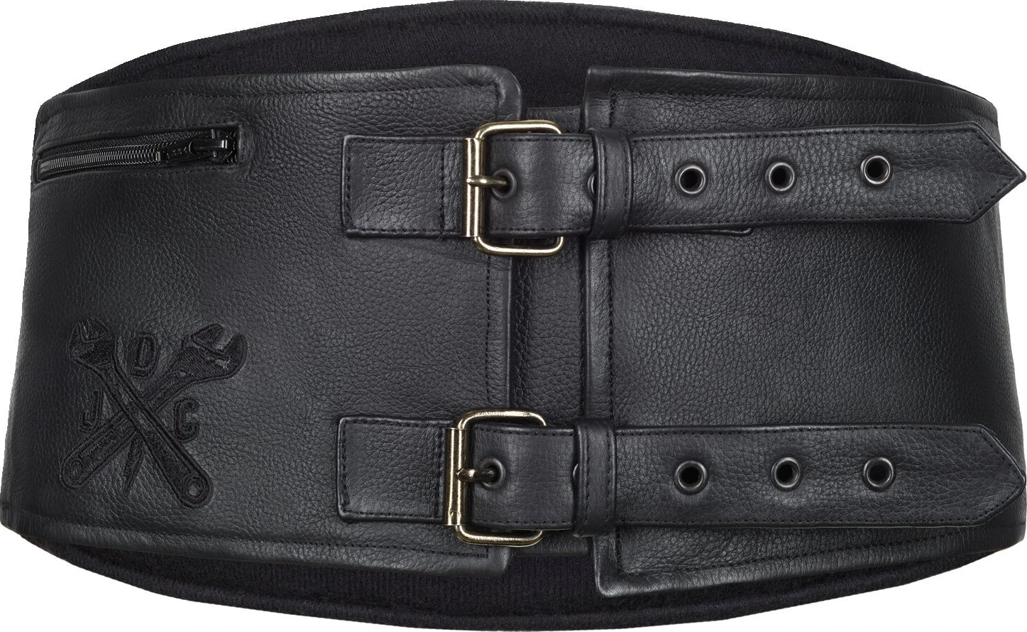 John Doe Classic kidney belt, Brown, 2XL/3XL
