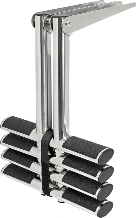 Osculati DIVER telescopic ladder 4 steps black