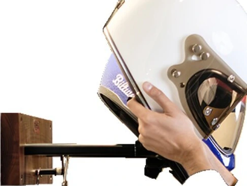 Trip Machine Twin helmet hanger, Brown