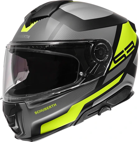 Schuberth Helmet S3 Daytona Yellow Matt, 61 XL