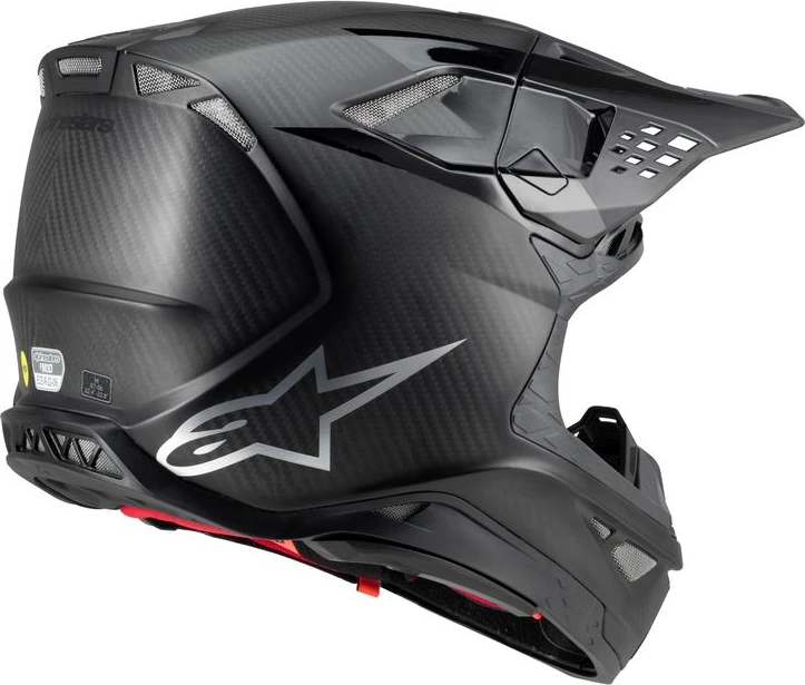 Alpinestars Helmet S-M10 2206 Fame Black Carbon, XS