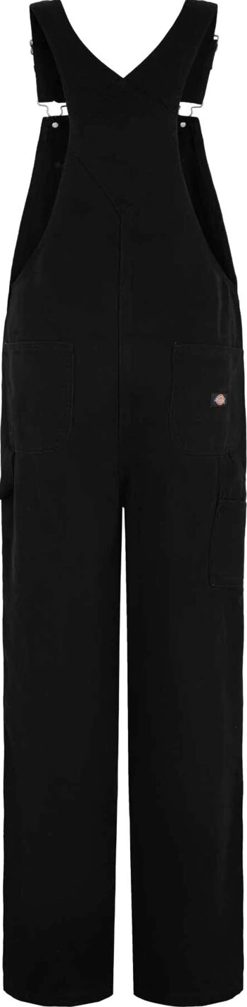 Dickies Loose canvas female bib, Black, M