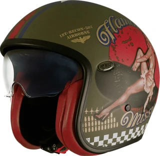 Vintage Pin Up Helmet